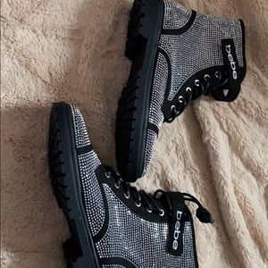 Bebe rimestone boots
